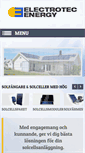 Mobile Screenshot of electrotecenergy.se